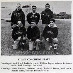 1937 - UofD Coaching Staff